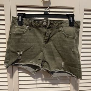 NEW army green shorts